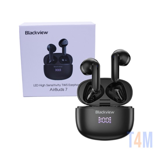 Blackview Airbuds 7 True Wireless Earbuds Bluetooth 5.3 Black